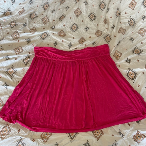 Lane Bryant Dresses & Skirts - Bright Pink Lane Bryant Skirt